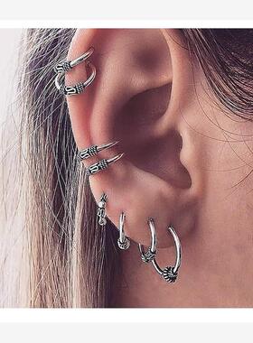 Boho style creative retro earrings Ear ring stud accessories