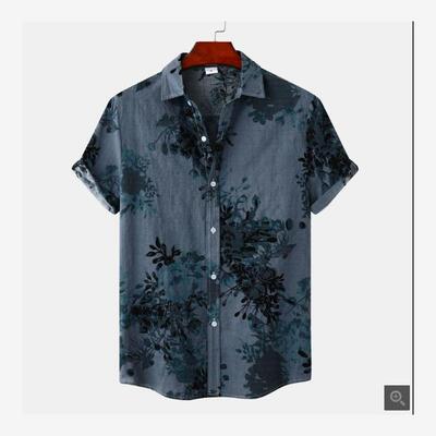 summer shirts men shirt for men t shirts hawaiian 男衬衫夏季