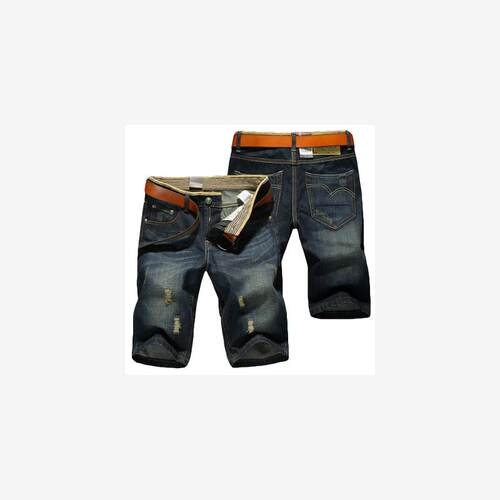 men broken demin shorts casual pants jeans trousers for men
