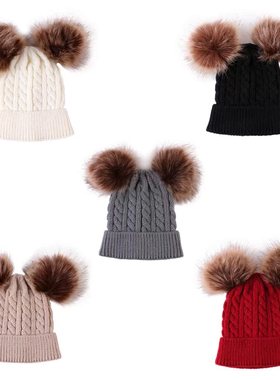 Kids Girl Women Cap Children Hat Baby Winter Boy Warm Hats