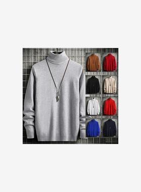 Cotton Cotton High Neck Pullover Sweater Tops Turtleneck UK