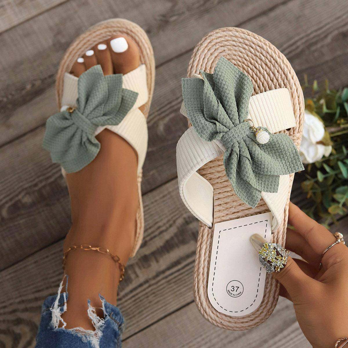 ladies Slippers sandals for women Plus size summer shoes女鞋