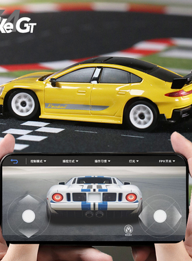 西西洛克1:64手机WIFI图传FPV遥控摄像头后驱漂移全比例竞赛赛车