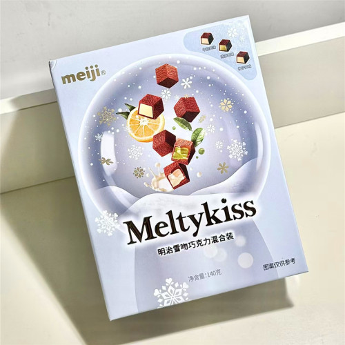 Meiji雪吻巧克力140g混合味紫白