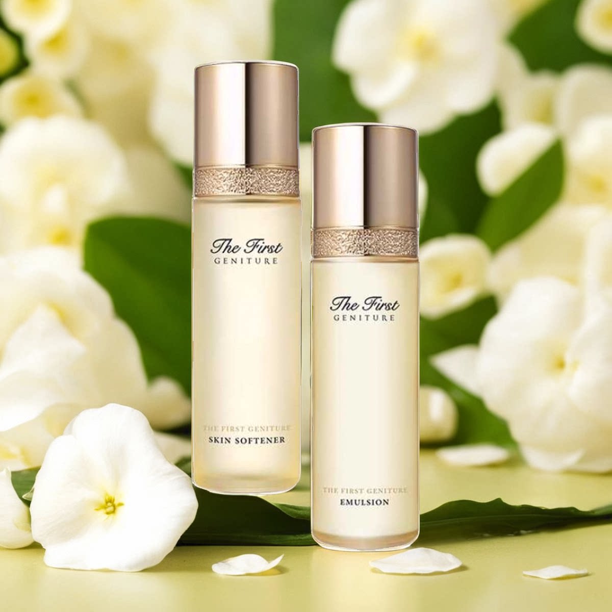 夕儿在韩国欧惠欧蕙至臻及致细胞再生修护水乳单品欧惠套盒拆盒