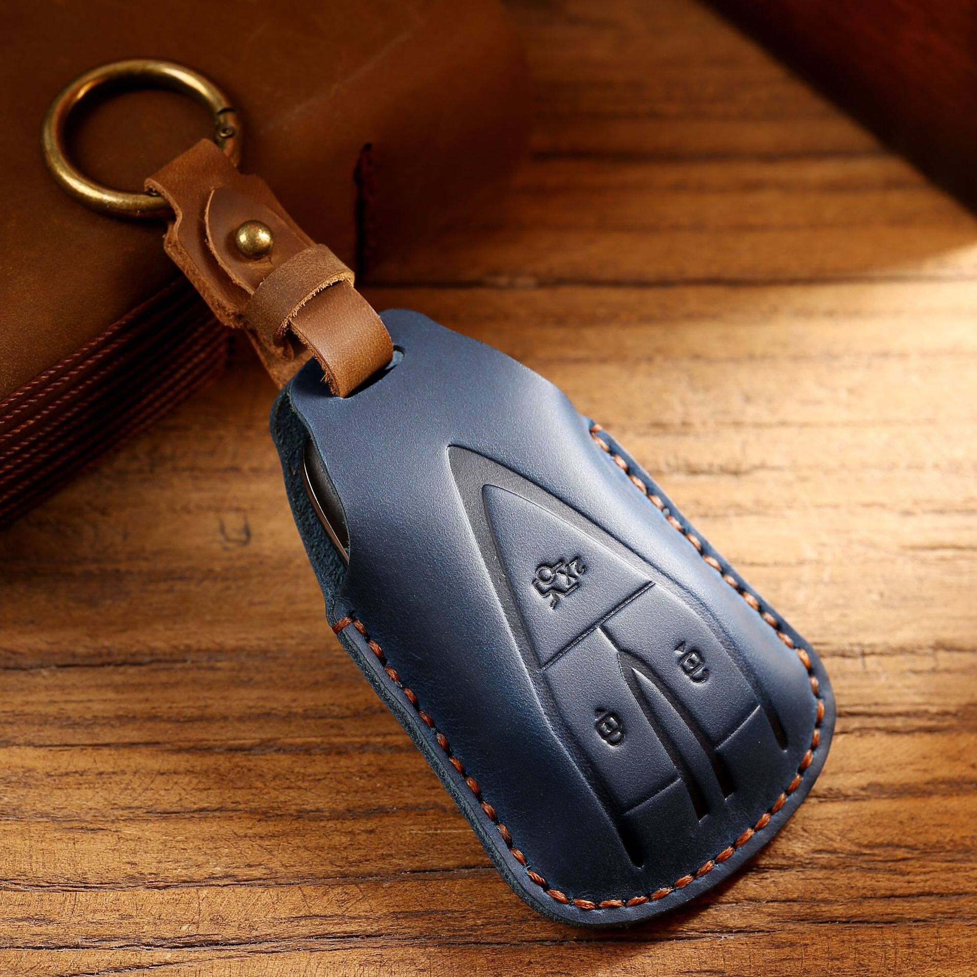 适用于长安cs75plus逸动unit欧尚X5真皮X7汽车钥匙保护套全包壳