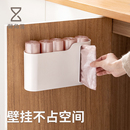 懒角落垃圾袋收纳盒家用厨房壁挂免打孔抽取式 收纳盒大容量置物架