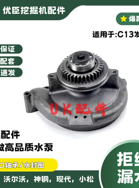 挖掘机卡特345D 349D 352D2水泵C13发动机水泵223-9145/352-0205