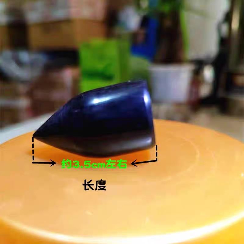 牛角指套三弦专用拨子牛角拨片吉他拨片小中阮拨片独弦琴三弦配件