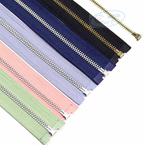 可拆卸小牙4060厘米定做铜拉链