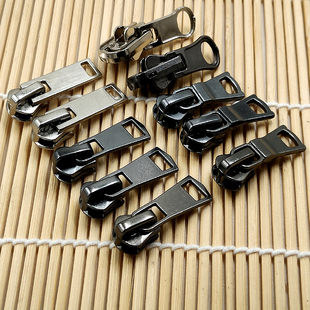 3号5号8号树脂拉链头衣服拉锁配件大牙拉头胶牙加厚锁头双面锁头