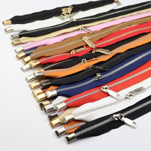 5号包拉链免安装拉头DIY手工双头