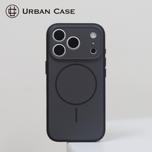 至简系列肤感磨砂磁吸镜头保护适用于iPhone17promax手机壳苹果17pro全包保护套防摔简约风新款 URBAN CASE