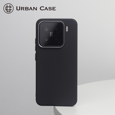 URBAN CASE 龙鳞纤维纹碳纤维纹超薄散热磁吸适用于小米15pro手机壳小米15Ultra保护套防摔男生个性简约磨砂