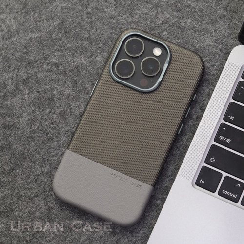 Urban Case 龙鳞双拼皮革磁吸适用于iPhone17promax手机壳苹果16promax防滑防指纹15pro保护套商务个性新款