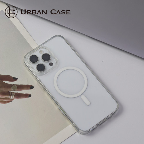Urban Case 简约透明亚克力电容触控拍摄按键适用于iPhone16promax手机壳苹果16pro保护套高透防摔耐磨