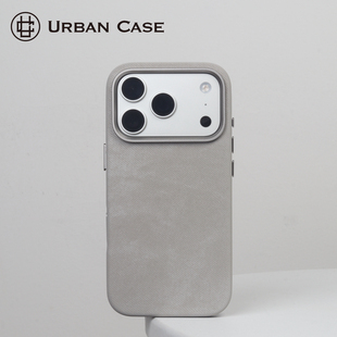 Urban 磨砂清新 Case超纤维肤感法兰绒布磁吸适用于iPhone17promax手机壳苹果17pro保护套16promax情侣简约款