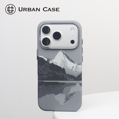 URBAN CASE 凯夫拉纹磁吸适用于苹果17promax手机壳iPhone16pro硬壳碳纤维纹保护套轻薄散热肤感微浮雕手感