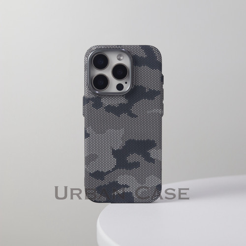 Urban Case 数码迷彩水贴浮雕磁吸适用于iPhone16promax手机壳苹果15pro保护套磨砂硬壳防指纹防手汗轻薄潮流