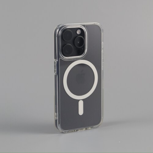 Urban Case简约风透明磁吸适用于iPhone17promax手机壳苹果16pro保护套苹果15pro四角气囊防撞防摔抗黄耐磨