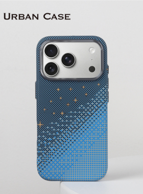 URBAN CASE 【星迹】碳纤维纹轻薄散热磁吸适用iPhone17promax手机壳苹果17pro凯夫拉纹保护套2026简约新款