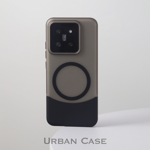 Urban Case 拼接磨砂磁吸适用于小米15pro/14pro手机壳xiaomi14/15保护套硬壳防手汗防指纹简约风