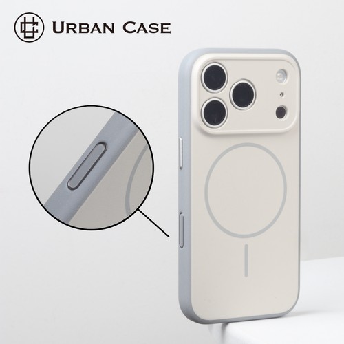 URBAN CASE 【岩砂系列】镜头全包二合一磨砂撞色磁吸适用于iPhone17promax手机壳苹果17拍摄按键保护套防摔