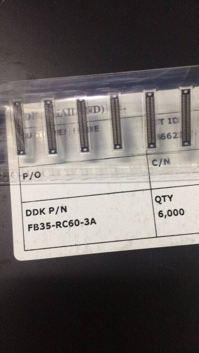 DDK连接器FB35-RC60-3A 60Pin 0.35mm 母座接口 深圳仓储