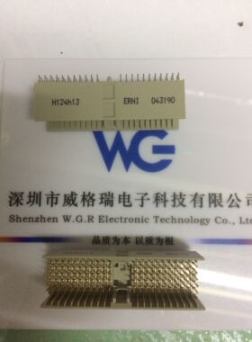 ERNI恩尼连接器 043190 5*22 110Pin 背板连接座子 原装 现货