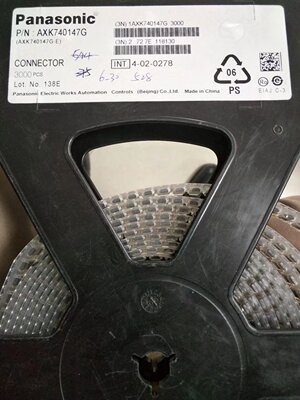 Panasonic/松下AXK740147G 40Pin 0.4mm 间距 SOKET 原装进口现货