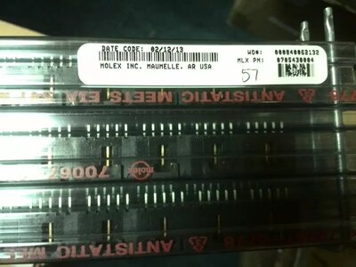 70543-0004 莫仕molex连接器0705430004 PCB插座头5P 2.54mm 现货