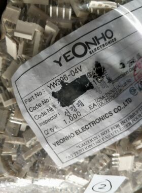 YEONHO/然湖连接器 YW396-04V PIC进口连接器 原装 公司现货