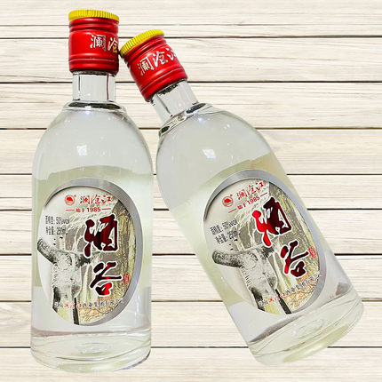 云南特产酒澜沧江系列临沧白酒50度小酒谷250mlx12瓶清香型白酒