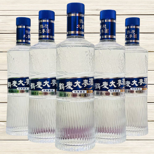 云南大理鹤庆乾酒系列鹤庆大麦酒纯粮壹号500ml/瓶小曲清香型42度