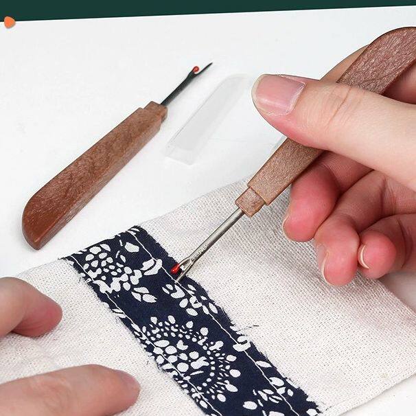 刺绣拆线器手工剪衣服拆线工具十字绣挑线割线器缝纫拆线刀神器