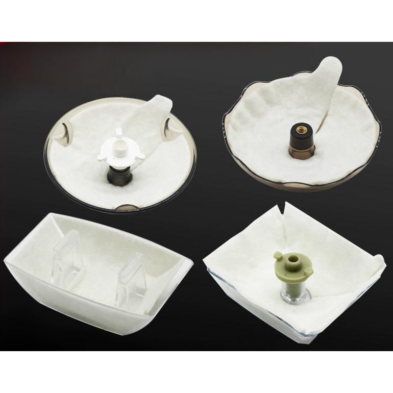 吸油烟机油杯滤油棉圆形方形船形一次性无纺布吸油杯垫油污隔离垫