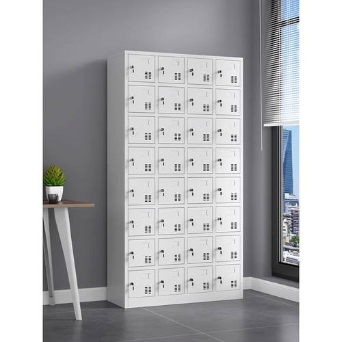 安徽深圳浙江24门员工储物柜带锁32格碗柜工厂车间鞋柜多门柜子