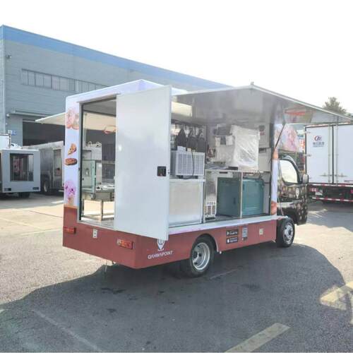 口小型LED广流告售货车出宣传车800广 高清彩屏动舞台告车