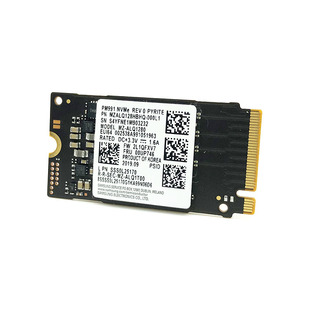 固态NVMe PM991 256G 512G M2 2242笔记本硬盘预装系统