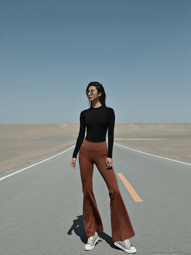 ARIA X-Lana summer stretch tight sports pants women's running leisure fitness pants high waist hip yoga pants