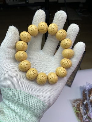 广源居文玩桃核光珠奶油核高油高密男女通用文玩送礼好物