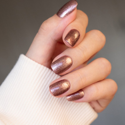 玩卡202 银灰细闪闪亮美甲胶指甲胶持久可卸芭比国产光疗甲油胶