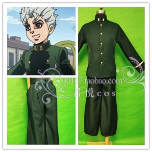jojo 奇妙的冒险 不灭钻石 广濑康一 COS服装定制