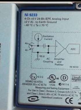 美国的NI 9212 +TB-9212，功能OK，