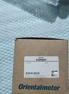 东方orientalmootor马达减速机5GN6KF  ，