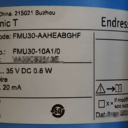 FMU3​0-AA​HEAB​GHF | FMU30-10A