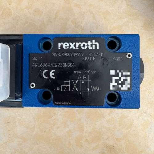 力士乐电磁阀R900909559 4WE6D6X/EW230