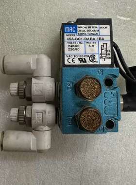 美国MAC电磁阀45A-BC1-DA BA-1BA，240V