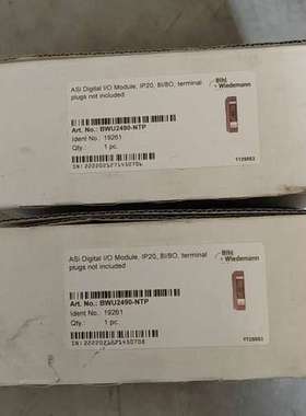 正品Bihl + Wiedemann ASi数字I/O