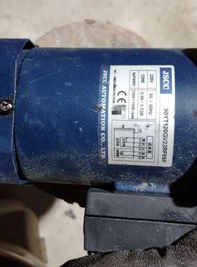 JSCC精研调速电机，型号90YT120GV22RF055，